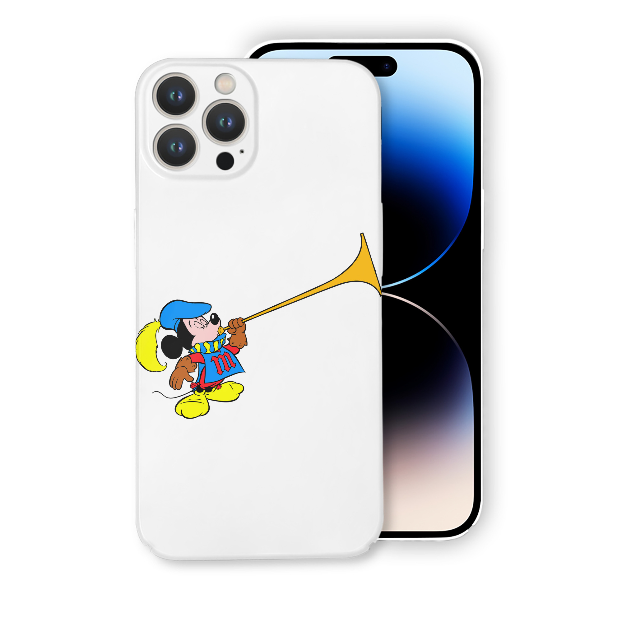 （画像用） ミッキーマウス Mickey Mouse 【iPhone 14シリーズ対応】ハードケース